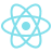 Logo da biblioteca React