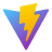 Logo do framework Vite.js